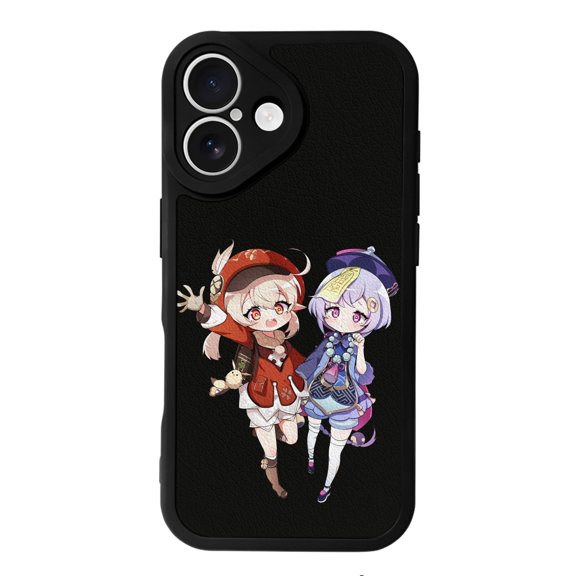 げんし神 七七 なな  genshin Nana 【iPhone 16シリーズ対応】シリコンスマホケース（レザー調） 材質：シリコン